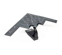 Lllunimon 1/200 USAF Ghost B2 Strategic Stealth Bomber Fighter Model Alloy Diecast Aircraft Plane Airplane Models for Dispaly Collection