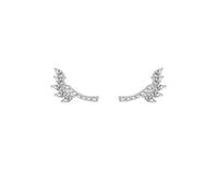 Lllunimon Angel Wings Stud Earrings 925 Sterling Silver Women's Earrings Elegant Fairy Inspired Jewelry Everyday Wear A gift for her