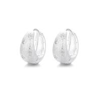 Lllunimon Brushed sunflower zircon S925 sterling silver earrings pastoral inspired accessory Small fresh minimalist style Everyday wear gifts for her