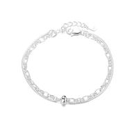 Lllunimon Double-layer snake bone stitching S925 sterling silver bracelet Artistic style stacked jewelry Elegant vintage style Everyday wear gifts for her