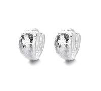 Lllunimon Geometric texture S925 sterling silver earrings French art style accessories Simple and personalized style Everyday wear gifts for her