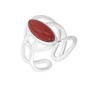 Lllunimon Large red onyx ring Sterling silver jewelry for women Renaissance-inspired jewelry Everyday wear A gift for her