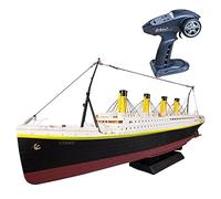 Lllunimon RC Boat Remote Control 1/325 Titanic Sea Grand Cruise Ship High Simulation RC Ship Model, 3200 Mah for 1 Hour