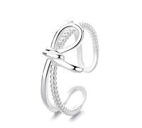 Lllunimon Ribbon Wrap S925 Silver Ring French Elegant Minimalist Jewelry Classic Timeless Jewelry Everyday Wear Gift for her