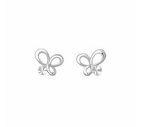 Lllunimon S999 Sterling Silver Butterfly Series Earrings for Women Various Styles of Sweet Butterfly Earrings Daily Party Jewelry Gifts,D