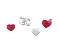Lllunimon Women's 925 sterling silver earrings love envelope stud earrings romantic stud earrings daily matching Valentine's Day gift