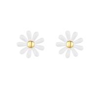 Lllunimon Women's Flower Stud Earrings 925 Sterling Silver Daisy Stud Earrings Minimalist Jewelry Everyday Earrings A gift for her