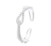 Lllunimon Wrapped Diamond S925 Silver Ring French Romantic Elegance Jewelry Classic Timeless Jewelry Everyday Wear Gift for her