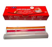 LLM Extra Large Slider Bags, Freezer Bags 1.5 & 2 UK Gallon, 20 Count