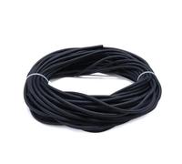 LLMWFA 1/3Meter Nature Latex Rubber Hoses, 1.6 2 3 4 5 7 9 10 12 14 17mm High Resilient Elastic Tube, 1pc(Black,1 meter x 1.6mm x 3.2mm)