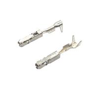 LLMWFA 1.5MM Crimp Wire Terminal, Male Female Connectors, Car Instrument Fuse Box Auto Electrical Connector 50pcs(6)