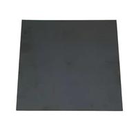 LLMWFA 1 piece ABS Plastic Sheet, Black Hard Board Flattened Solid Engineering Panel for DIY Projects Length 100-300mm(300 * 300 * 8MM)