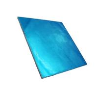 LLMWFA 1 piece Flexible Aluminium Foil Strip 1060 High-purity Metal, Pure Aluminum Ultra-thin Sheet 0.05-3mm Thick(0.8X100X100mm)