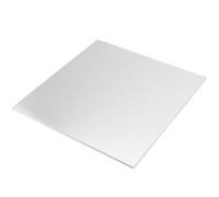 LLMWFA 1 piece Pure Aluminum Foil 1060 Sheet Easy to Cut, Aluminium Square Plate for Packaging and Decoration(1X100X100mm)
