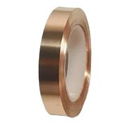 LLMWFA 1 piece T2 Pure Copper Foil High Accuracy, Metal Red Copper Plate Sheet Narrow Strip L 1000mm for Decoration(0.05x25x1000mm)