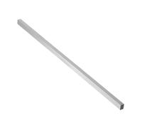 LLMWFA 1 piece White Steel Silver Bar, CNC HSS Square Steel Lathe Flat Rod 200mm for Milling Punching Iron Aluminum Tool(8mm*8mm*200mm)