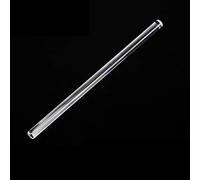LLMWFA 10pcs Chemistry Lab Borosilicate Stirrer, Dia 4/5/6/7mm * 150/200/300mm Glass Stirring Rods, Rod(5x200mm)