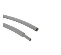 LLMWFA 1M Silica Gel Heat-shrink Hose Sleeve 2mm 3mm, 1：1.7 Silicon Heat Shrink Tubing Black Grey, Electrical Shrk Tubg Small Dia(Grey,2MM)