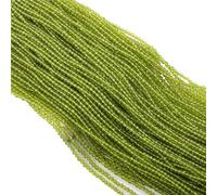 LLMWFA 2/3mm Spinels Stone Rectangle Section Beads, Faceted Green/Black/Red/Gray/Blue/Yellow/Orange for Jewelry Making(Grass Green,3mm)