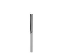 LLMWFA 2 Flute Carbide End Mill, 1/8 inch Straight Slot Milling Cutter, 3.175mm CNC Machine Router Bits 10pcs(3.175x3.175x28mm)