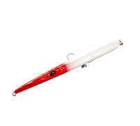 LLMWFA 205/180/160mm Pencil Artificial Leurre, Needle Stylo Long Casting Floating/Sinking Lure, 18~36G Carp Fishing(Red,205mm x 31)