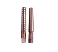 LLMWFA 2pcs Fine Rough-Edge Hand Reamer Set, H7 Morse Taper MT1/MT2/MT3/MT4/MT5 HSS Reamers, Steel or Cutter Tool(MT4)