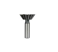 LLMWFA 45 55 60 Degrees HSS End Mills, High Speed Steel CNC Machine Router Bit 10mm-16mm, Multi-edge Structure Metal Cutter 1pc(18mm x 60)