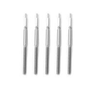 LLMWFA 5Pcs Metal Watch Winding Stem, Watchmakers Watch Movement Replacement Accessories, Repair Parts Tools for 2892A2 2892