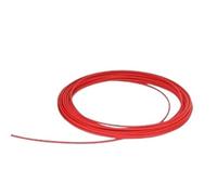 LLMWFA 600V 3D Printer PTFE FEP Tube 1Meter, Extruder Head Parts Pipe Hose ID 0.5 1 2 3 4 6 7 8 10 12mm, PTFE Tubing(Red,2mm x 4mm)