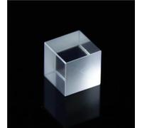 LLMWFA Coated Reflective Prism 5:5 Splitting, Coating AR Film Optical Glass 9 * 9 * 9mm, Cube K9 Crystal