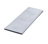 LLMWFA Flat Bar Metal Aluminium Plate Building Materials, Aluminium Slat for Framework Structures 1 piece(100 * 10 * 85MM)
