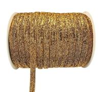 LLMWFA Hat Wreath Ribbon 6/10/15/20/25/38mm X 5/3yards, Polyester Red/White/Blue/Pink Raw Edge Silk Velvet(Bright Gold,25mm x 5yards)