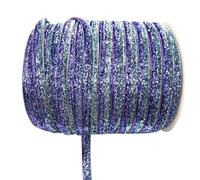 LLMWFA Hat Wreath Ribbon 6/10/15/20/25/38mm X 5/3yards, Polyester Red/White/Blue/Pink Raw Edge Silk Velvet(Bright Blue,15mm x 5yards)