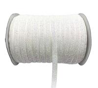 LLMWFA Hat Wreath Ribbon 6/10/15/20/25/38mm X 5/3yards, Polyester Red/White/Blue/Pink Raw Edge Silk Velvet(Bright White,38mm x 3yards)