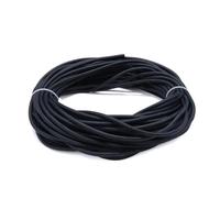 LLMWFA High Resilient Rubber Band 1/3meters, Elastic Latex Hoses 1.6 2 3 4 5 7 9 10 12 14 17mm for Laboratory 1pc(Black,3mx2mmx4mm)