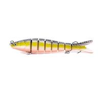 LLMWFA Highly Realistic Lures 13.7 10 8cm, Lifelike Multi Jointed Swimbait 11.4/13/18/27G, Hard Bait 1PC(Pink)