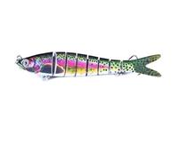 LLMWFA Highly Realistic Lures 13.7 10 8cm, Lifelike Multi Jointed Swimbait 11.4/13/18/27G, Hard Bait 1PC(Peach pink)