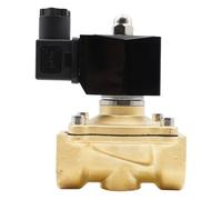 LLMWFA IP65 Fully Enclosed Coil Solenoid Valve, NBR AC220V DC12V 24V Normally Closed Water G3/8 G1/2 G3/4 G1 G1-1/4 G1-1/2 G2(2 INCH x 12)