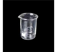 LLMWFA Lab Borosilicate GLass Beaker, Glassware Containers Set, Laboratory Experiment Equipment 5/10/25/50/100/200/300/500/800/1000ml(2)