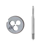 LLMWFA M1 M2 M3 M4 M6 M9 Metric Drills Hand Tools, Right Screw Tap And Die Set, Machine Thread(M3.0x0.5)