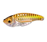 LLMWFA No Hook Metal VIB Spinner Spoon Fishing Lure, Length 32mm 42mm 48mm 55mm 60mm Artificial Baits, Jigs for Trout Bass Lures(YELLOW,60mm x 20)