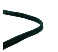 LLMWFA Nylon Green Velvet Ribbon 6/9/19/25mm X 1/3/5Yard, Double Sided for Wedding Party Decoration, Garland(9MM*1YARD)