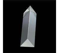 LLMWFA Optical Glass for Students Present, Physics Teaching K9 1x1x1 1/8 Inch, Prisms Making Rainbows 1pc