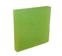 LLMWFA Polyurethane Coil Board, Woodworking Elastic Sheets PU Shock Absorption Panel for Cutting Processing(3x150x150mm)