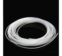 LLMWFA PTFE Tube 1M-5M, ID 0.3 .8 1 .2 .5 .6 3mm Filament 3D Printer Part Pipe, Extruder Feeding 1pc(1 METERX1.6MMX2MM)