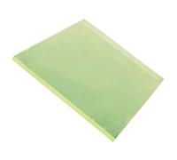 LLMWFA PU Polyurethane Sheet Cushion Pad, Translucent Yellow-Green Mechanical Board Easy to Cut for Woodworking(6 * 200 * 200MM)
