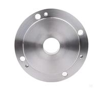 LLMWFA Steel Flange Back Plate 4 Claws, K72 125mm Spindle Thread Chuck, Adapter Base for WM210V 1pc