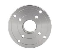 LLMWFA Wood Lathe Turning Machine Chuck, 2 3 4 Inch Face Plate, Flange Faceplate Fit M33 1-8TPI Thread 1pc(4 INCHxM33x3.5)