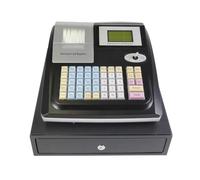 LLOOPK Cash Register Suitable For Restaurants/supermarkets/clothing Stores/hamburger Shops/milk Tea Shops Electronic Cash Register(Nero)
