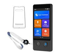 LLOOPK Language Translator Device, W12 Translator Device,Two Way Real Time Voice Translator, 144 Languages with 16 Offline Packages, for Travel Business